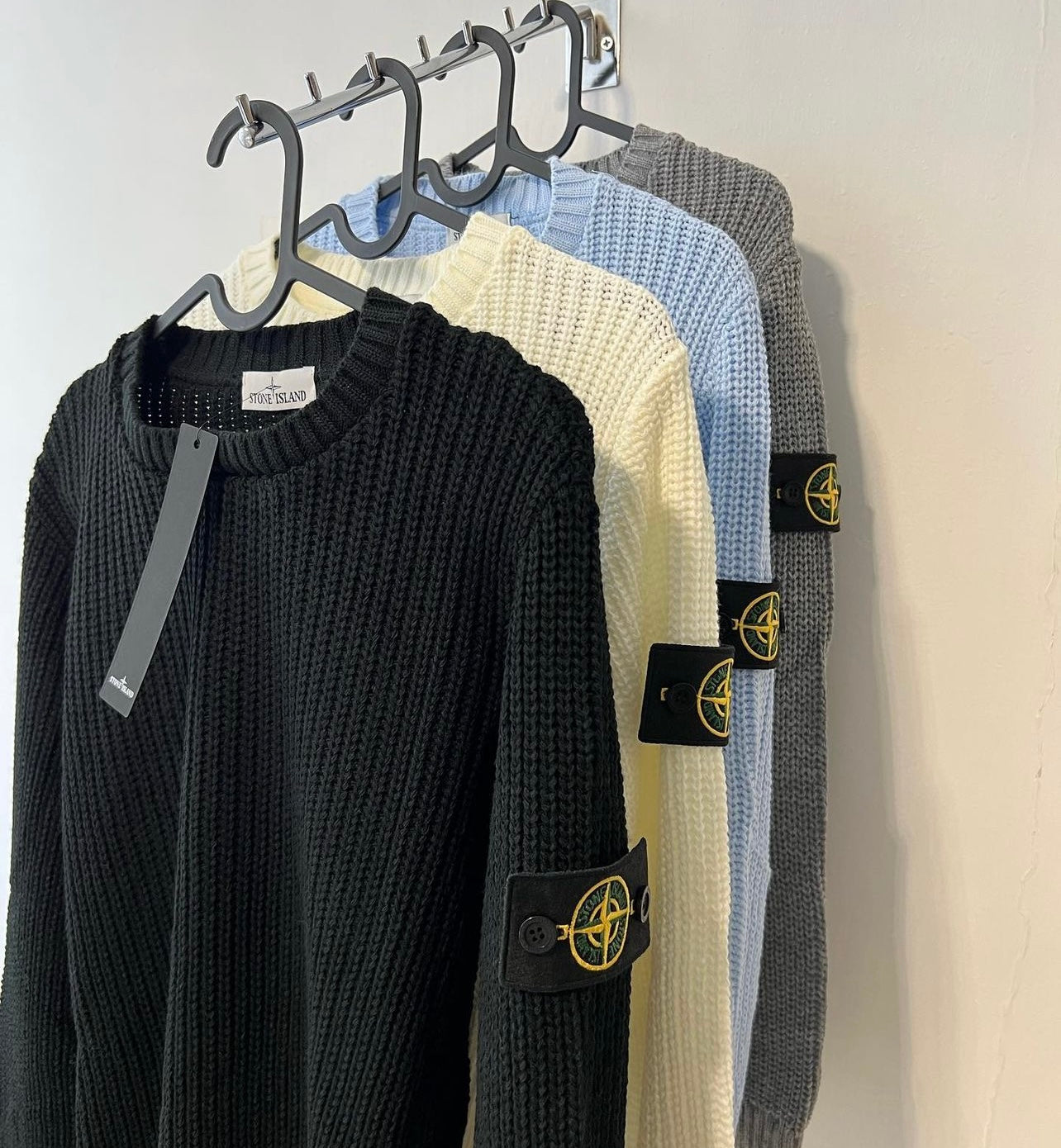 2 x 1: Maglione Treccia Stone Island